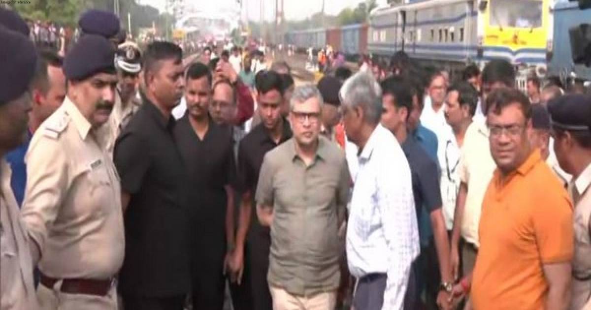 Ashwini Vaishnaw arrives at train accident spot in Odisha's Balasore
